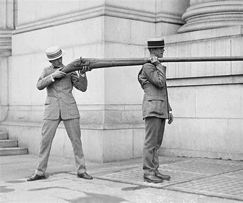 A Punt Gun, used for duck hunting but were banned because they depleted ...