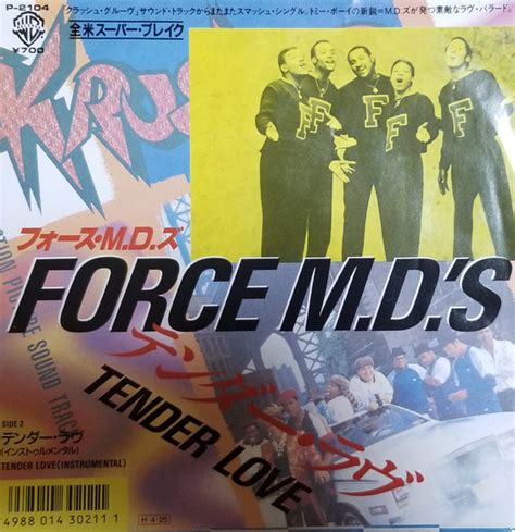 Force MD's - Tender Love / Tender Love (Instrumental) (1986, Vinyl ...