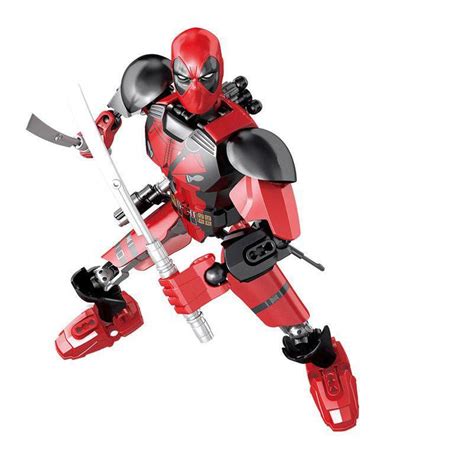 Big Deadpool Minifigures Lego Compatible Deadpool 2 Set