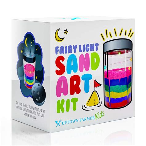 Buy Sand Art Kits for Kids - Fairy Light Terrarium – Arts and Crafts for Girls and Boys with LED ...