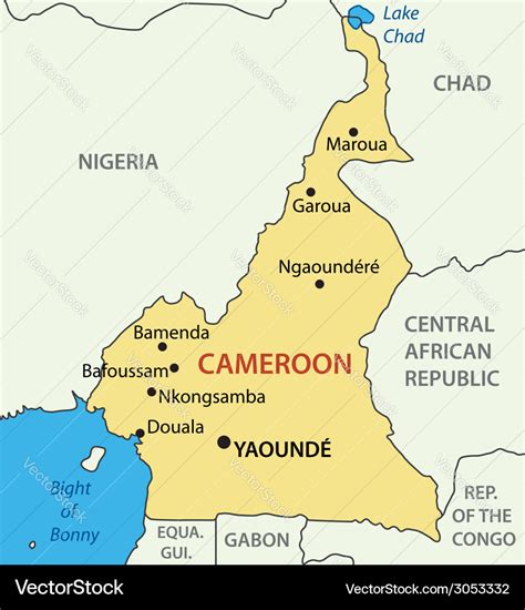 Mt Cameroon Map