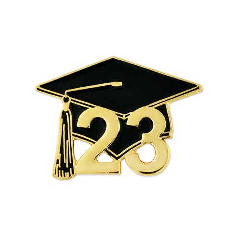 PinMart's Class of 2023 Graduation Graduate Cap School Lapel Pin Gift ...