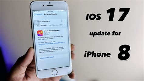 IOS 17 update for iPhone 8, 8+, X || How to install ios 17 on iPhone 8 - YouTube