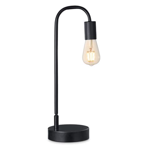 Buy Keymit Table Lamp, 3 Way Dimmable Bedside Lamp, Edison Industrial ...