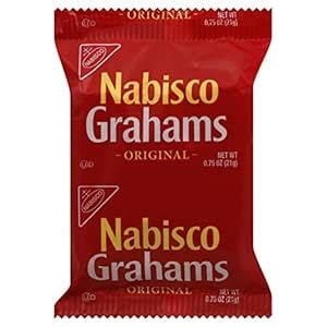 Amazon.com: Nabisco Graham Crackers (3-Count), 0.73-Ounce Individually ...