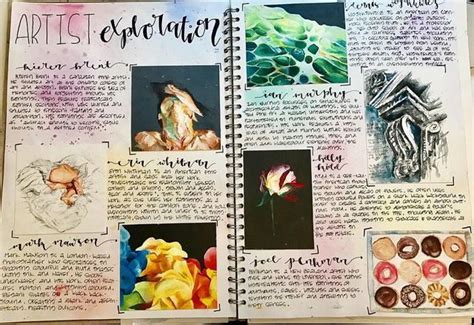 Pin by Aubrey on journal | Gcse art sketchbook, Sketch book, A level ...