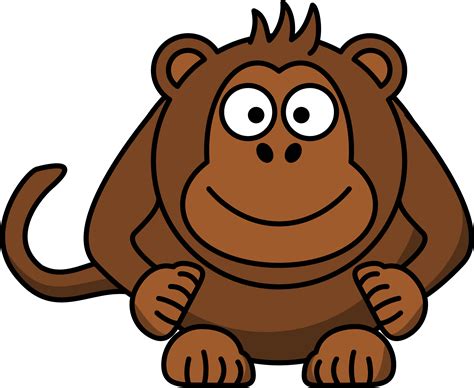 Monkey Cartoon Drawings - Cliparts.co