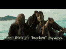 Release The Kraken Pirates Of The Caribbean GIFs | Tenor