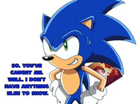 Sonic is being sus and slick part 2. by ShadicalTheHedgehog on DeviantArt