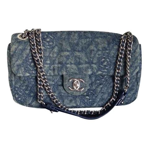 Chanel Denim Handbags | semashow.com