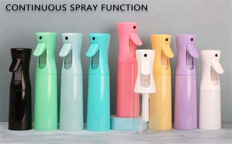 Amazon.com: HINSOCHA 10 oz Spray Bottle for Hair - Continuous Fine Mist Spray Bottles for Plants ...