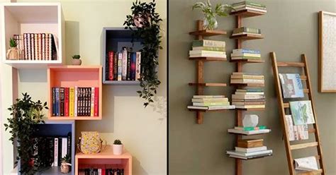 DIY Bookshelves Ideas