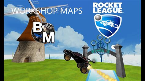 How to play Bakkes mod workshop maps online | Rocket League - YouTube