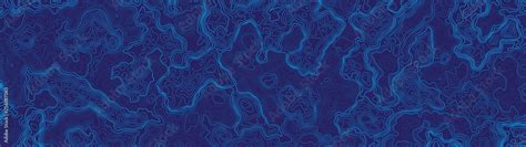 Ultra Wide Wallpaper Abstract Topographic Contour Map Blue Vector ...