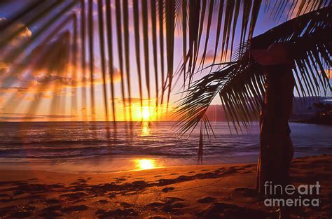 Napili Bay Sunset Maui Hawaii Photograph by Jim Cazel