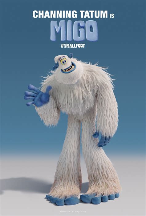 Smallfoot Poster - Channing Tatum is MIGO - blackfilm.com/read | blackfilm.com/read