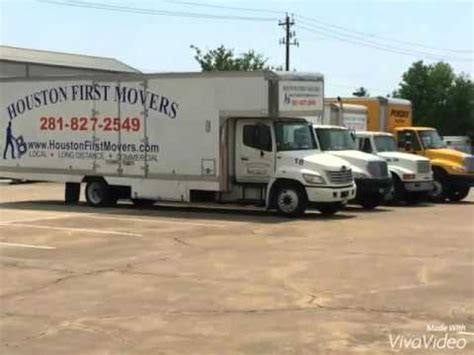 Houston First Movers Best Movers - YouTube