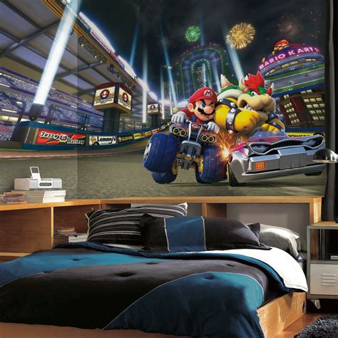 Room Mates Nintendo Abstract Wall Mural & Reviews | Wayfair