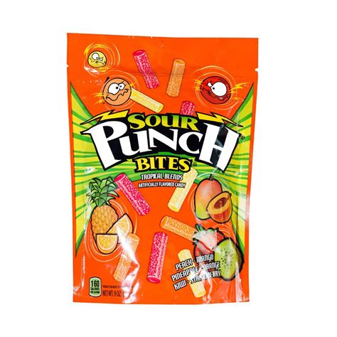 Sour Punch, Bites, Strawberry, 9 Oz (Innerpack Of 12) - Walmart.com ...