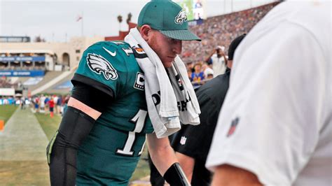 Carson Wentz (ACL injury) could be done for season