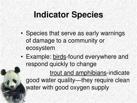 What Are Indicator Species Examples