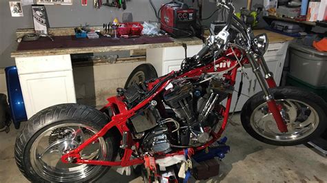 1996 Harley Davidson FXSTC – Dennis Kirk – Garage Build