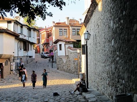 The Old Town of Plovdiv in Bulgaria