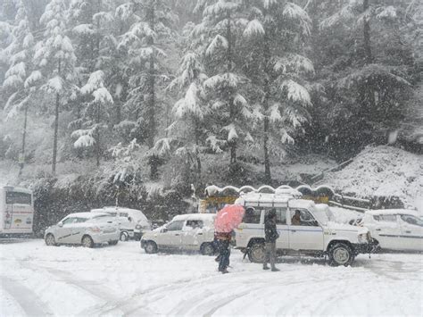 In pics: Shimla receives first heavy snowfall of the season - india ...