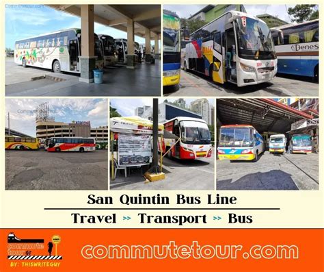 San Quintin Bus Line Bus Terminal, Bus Schedule, Contact Details