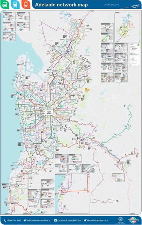 Adelaide Metro Map