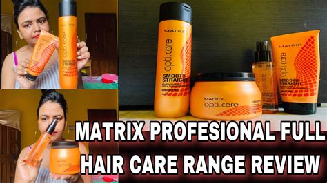 Matrix Professional Full Hair care Range // Honest Review // - YouTube