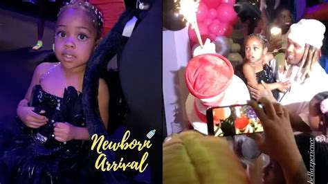 Lil Durk & India Royale Host Daughter Willow's 4th B-Day Party! 🎂