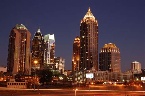 world travel: atlanta capital and most populous city in the U.S