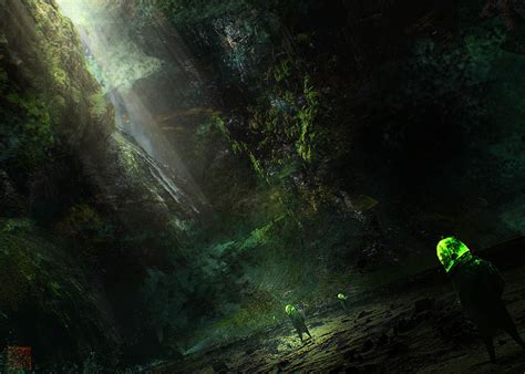 ArtStation - cave light