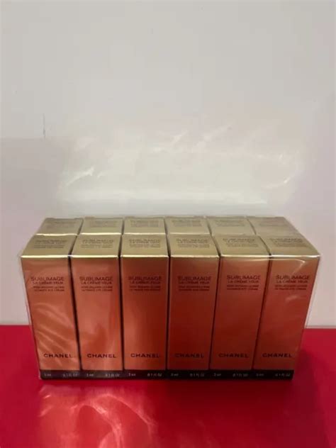12 X 3ML NIB Chanel Sublimage La Creme Yeux Eye Cream - Sealed $99.99 - PicClick