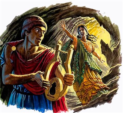 Orpheus and Eurydice stock image | Look and Learn