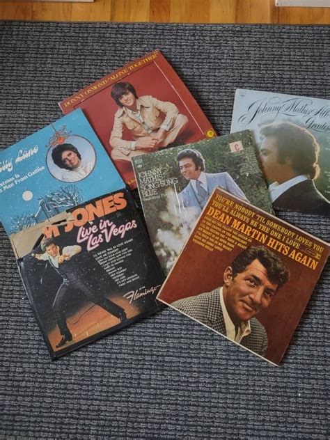 Six Vinyl Albums From 60s and 70s Retro Music Albums - Etsy