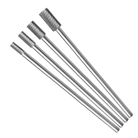 1PC 150mm Length Rotary Burrs Abrasive Tools Cylinder Type Grinding Head Tungsten Carbide 6mm ...