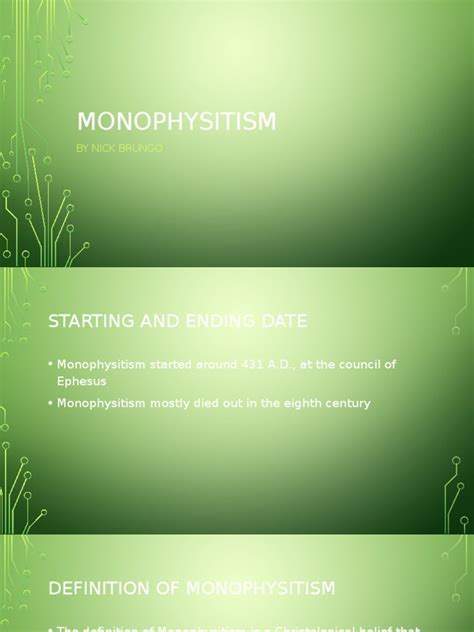 Monophysitism | PDF