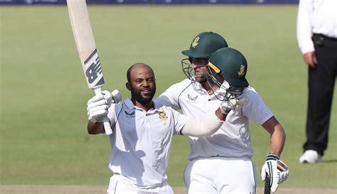 Bavuma ends 'long journey' with century