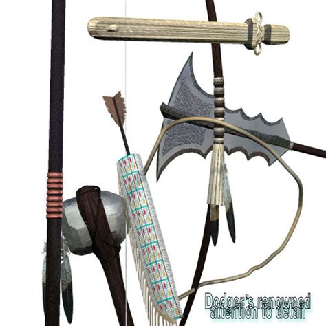 Freak: Primitive Weapons | Daz 3D