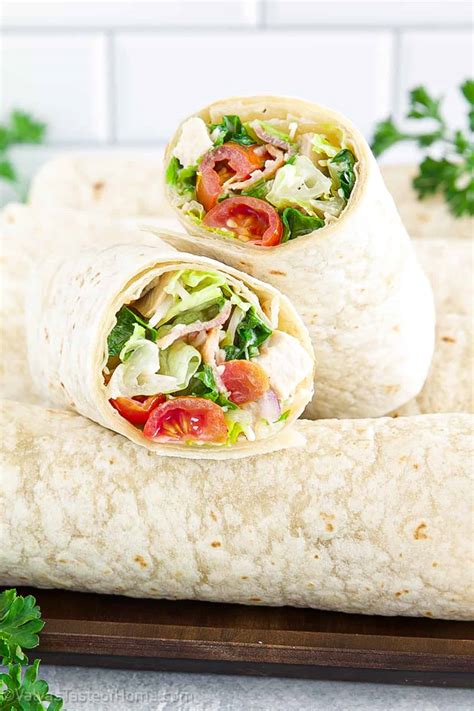 Homemade Caesar Salad Wraps (Classic Flavors in Every Bite!)