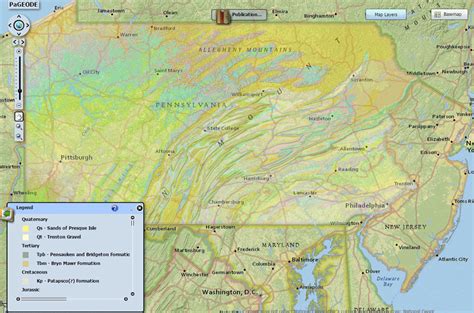 Geological Maps Of Pa