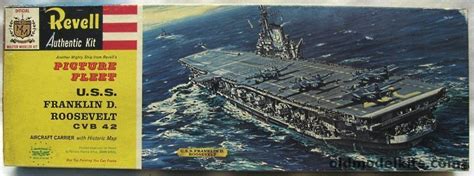 Revell 1/547 CVB-42 USS Franklin D Roosevelt - Midway Class Aircraft ...