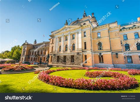 Oslo, August 27: National Theatre In Oslo (Norwegian: Nationaltheatret ...