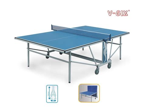 Easy Installation Foldable Table Tennis Table Double Folding For ...