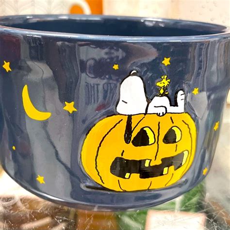 Snoopy Rae Dunn oversized coffee or soup mug. in 2024 | Snoopy mug ...