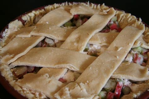 Rhubarb Pie - Driftless Appetite