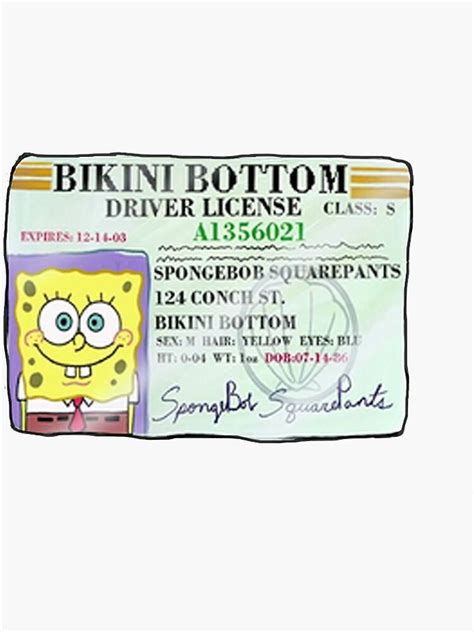 spongebob driver license cake - Dude Forum Gallery Of Images