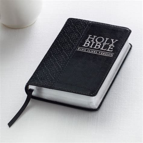 KJV Mini Pocket Bible - Black - The KJV Store